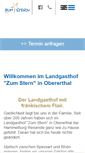 Mobile Screenshot of landgasthof-stern.com